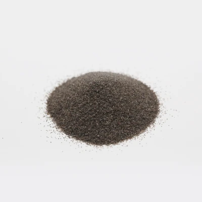 Polvere lucidante in allumina fusa marrone