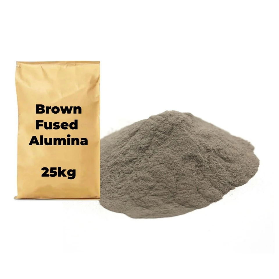 Sand Blooming Media Brown Ossido di alluminio fuso marrone